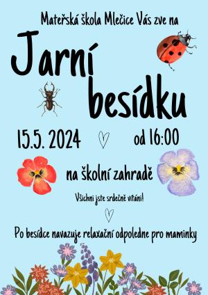 Jarní besídka 15. 5. 2024 od 16:00 hodin 1